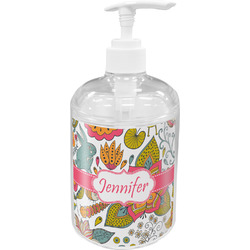 Wild Garden Acrylic Soap & Lotion Bottle (Personalized)