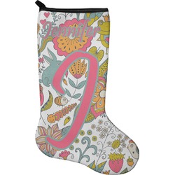 Wild Garden Holiday Stocking - Single-Sided - Neoprene (Personalized)