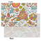 Wild Garden Tissue Paper - Lightweight - Small - Front & Back