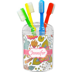 Wild Garden Toothbrush Holder (Personalized)