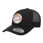 Wild Garden Trucker Hat - Black (Personalized)