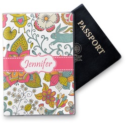 Wild Garden Vinyl Passport Holder (Personalized)