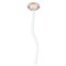 Wild Garden White Plastic 7" Stir Stick - Oval - Single Stick