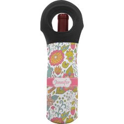 Wild Garden Wine Tote Bag (Personalized)