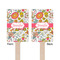 Wild Garden Wooden 6.25" Stir Stick - Rectangular - Double Sided - Front & Back