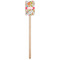 Wild Garden Wooden 6.25" Stir Stick - Rectangular - Single Stick