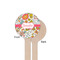 Wild Garden Wooden 6" Stir Stick - Round - Single Sided - Front & Back