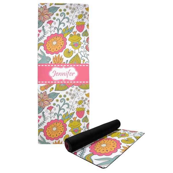 Custom Wild Garden Yoga Mat (Personalized)