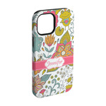 Wild Garden iPhone Case - Rubber Lined - iPhone 15 (Personalized)