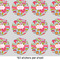 Wild Flowers 1" Multipurpose Round Labels - Sheet