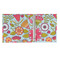 Wild Flowers 3 Ring Binders - Full Wrap - 1" - OPEN INSIDE