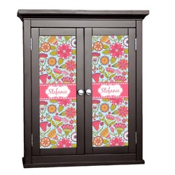Wild Flowers Cabinet Decal - Medium (Personalized)