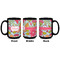 Wild Flowers Coffee Mug - 15 oz - Black APPROVAL