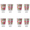 Wild Flowers Glass Shot Glass - Standard - Set of 4 - APPROVAL