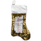 Wild Flowers Gold Sequin Stocking - Front