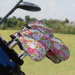 Wild Flowers Golf Club Iron Cover - Set of 9 (Personalized)