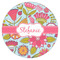 Wild Flowers Icing Circle - Large - Single