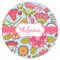 Wild Flowers Icing Circle - XSmall - Single