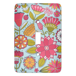 Wild Flowers Light Switch Cover