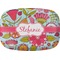 Wild Flowers Melamine Platter (Personalized)