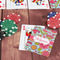 Wild Flowers On Table with Poker Chips