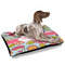 Wild Flowers Outdoor Dog Beds - Large - IN CONTEXT