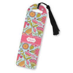 Wild Flowers Plastic Bookmark (Personalized)