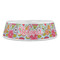 Wild Flowers Plastic Pet Bowls - Large - FRONT