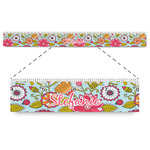 Wild Flowers Plastic Ruler - 12" (Personalized)