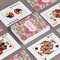 Wild Flowers Playing Cards - Front & Back View