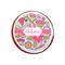 Wild Flowers Printed Icing Circle - XSmall - On Cookie