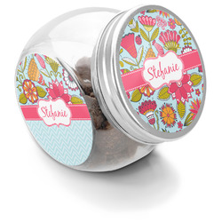 Wild Flowers Puppy Treat Jar (Personalized)