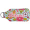 Wild Flowers Sanitizer Holder Keychain - Large (Back)