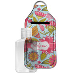 Wild Flowers Hand Sanitizer & Keychain Holder - Large (Personalized)