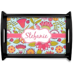 Wild Flowers Wooden Tray (Personalized)