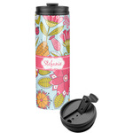 Wild Flowers Stainless Steel Skinny Tumbler (Personalized)