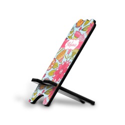 Wild Flowers Stylized Cell Phone Stand - Large (Personalized)