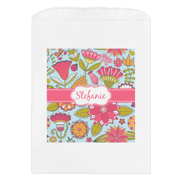 Custom Wild Flowers Treat Bag (Personalized)