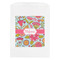 Wild Flowers White Treat Bag - Front View