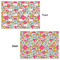 Wild Flowers Wrapping Paper Sheet - Double Sided - Front & Back