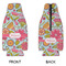 Wild Flowers Zipper Bottle Cooler - APPROVAL