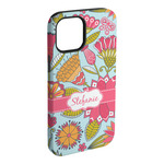 Wild Flowers iPhone Case - Rubber Lined (Personalized)