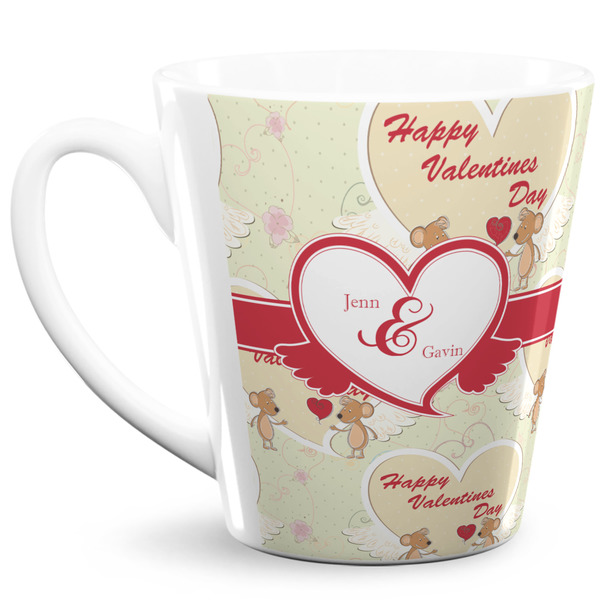 Custom Mouse Love 12 Oz Latte Mug (Personalized)