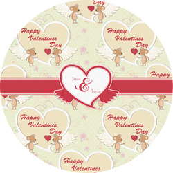 Mouse Love Multipurpose Round Labels - 5" (Personalized)