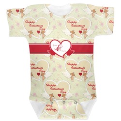 Mouse Love Baby Bodysuit 12-18 (Personalized)
