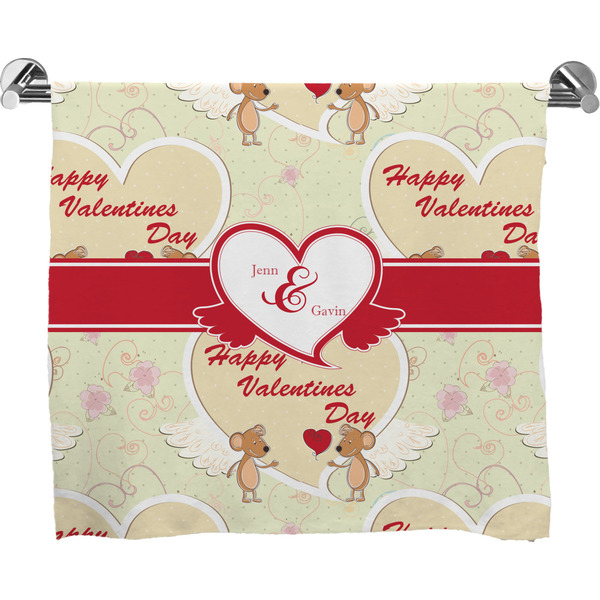 Custom Mouse Love Bath Towel (Personalized)