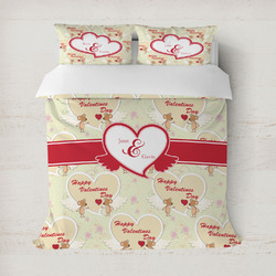 Mouse Love Duvet Cover Set - Full / Queen (Personalized)