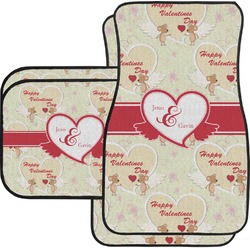 Mouse Love Car Floor Mats Set - 2 Front & 2 Back (Personalized)