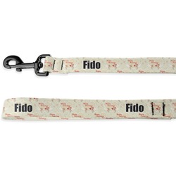 Mouse Love Deluxe Dog Leash - 4 ft (Personalized)