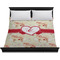 Mouse Love Duvet Cover - King - On Bed - No Prop